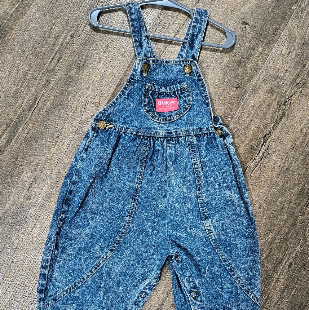 OshKosh B'gosh Blue Denim Kids Overalls